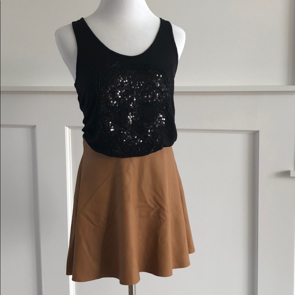 Joie Leather Skirt